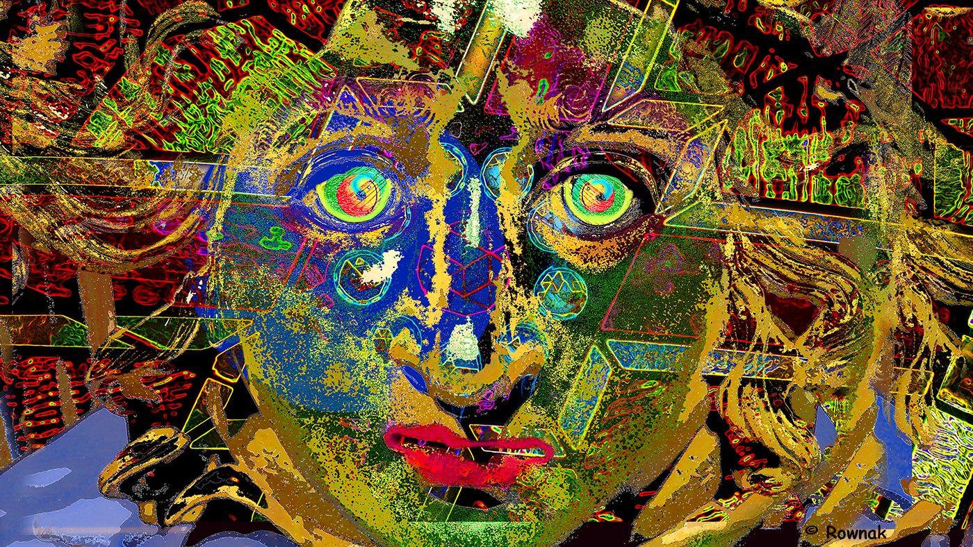 Using an image capuured in Italy and another graphic creation and here is anew piece of art.